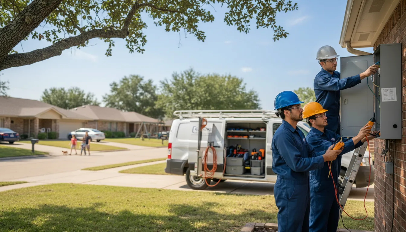 Certified electrician providing emergency electrical services in Kingston, IL
